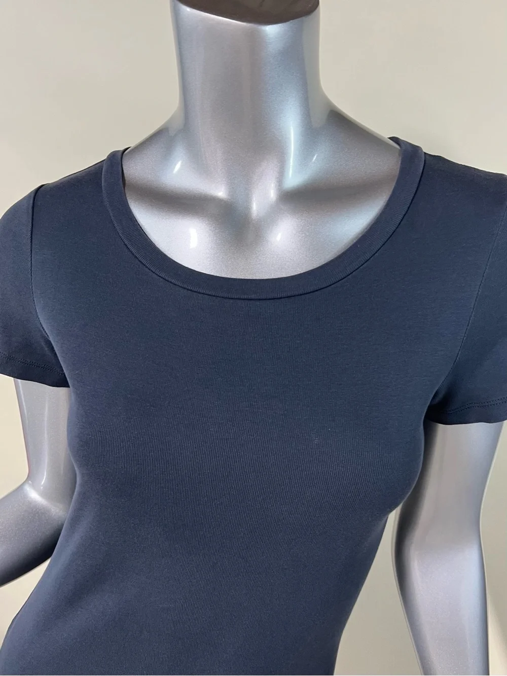 J. Crew Perfect Fit Short Sleeve 100% Cotton T-Shirt Charcoal Grey Size Small